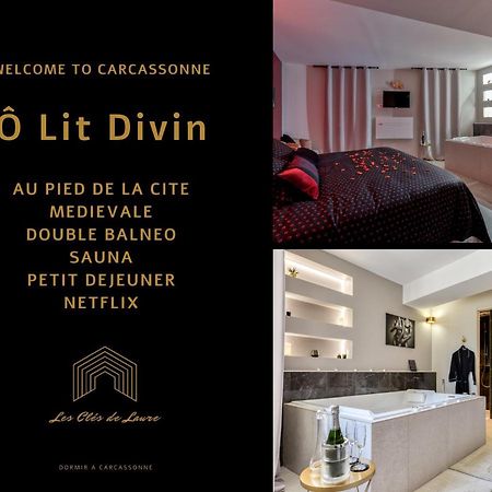 O Lit Divin Instant de volupté BALNEO SAUNA Carcasona Exterior foto